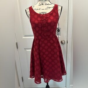 Disney Red Polka Dot Dress